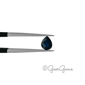 0.61ct Blue Sapphire - Pear Shape
