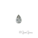 1.02ct White Sapphire - Pear Shape