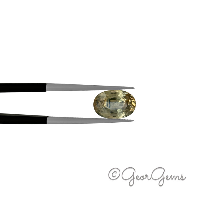 27243 2.42ct Yellow Sapphire - Oval