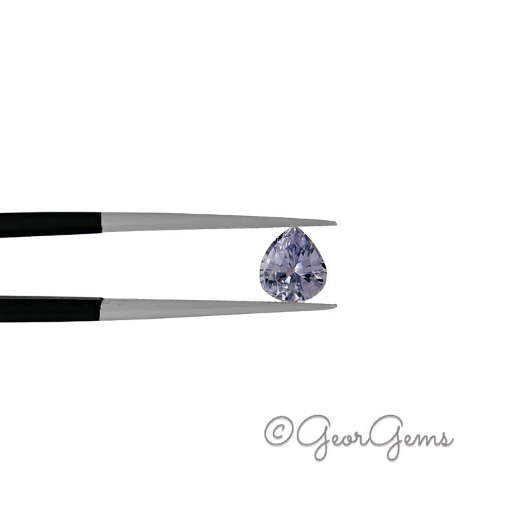 27254 0.87ct Pink Sapphire - Pear Shape