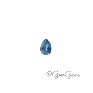 0.74ct Violet Sapphire - Pear Shape