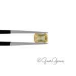 1.08ct Yellow Sapphire - Radiant