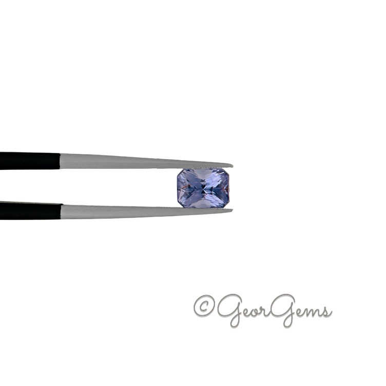 27276 1.04ct Purple Sapphire - Radiant