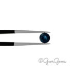 0.90ct Blue Sapphire - Round