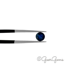 0.76ct Blue Sapphire - Round