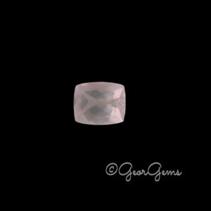 5.14ct Rose Quartz - Rectangular Cushion