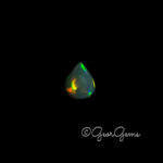 1.69ct Black Opal - Pear Shape Cabochon