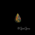 1.69ct Black Opal - Pear Shape Cabochon