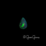 1.76ct Black Opal - Pear Shape Cabochon