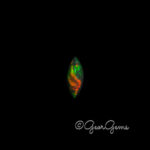 2.30ct Black Opal - Marquise Cabochon