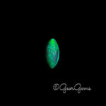 2.64ct Black Opal - Marquise Cabochon