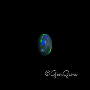 2.01ct Black Opal - Oval Cabochon