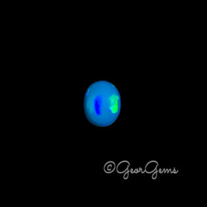 1.82ct Blue Opal - Oval Cabochon