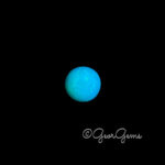 4.16ct Blue Opal - Round Cabochon