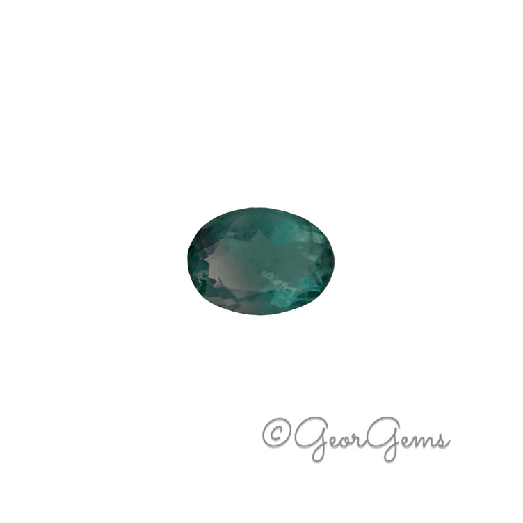 26694 4.58ct Green Fluorite - Oval