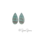 17.99tcw Fluorite - Pear shape (Pair)