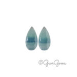 16.95tcw Fluorite - Pear shape (Pair)