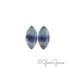 15.23tcw Fluorite - Marquise (Pair)