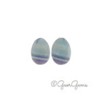 7.74tcw Fluorite - Oval (Pair)