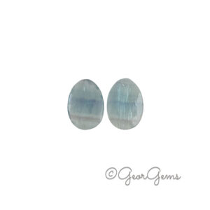 8.21tcw Fluorite – Oval (Pair)