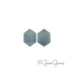 10.58tcw Fluorite – Hexagon (Pair)