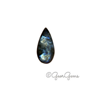 47.06ct Labradorite - Pear Shape Cabochon