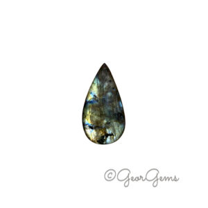 31.91ct Labradorite - Pear Shape Cabochon