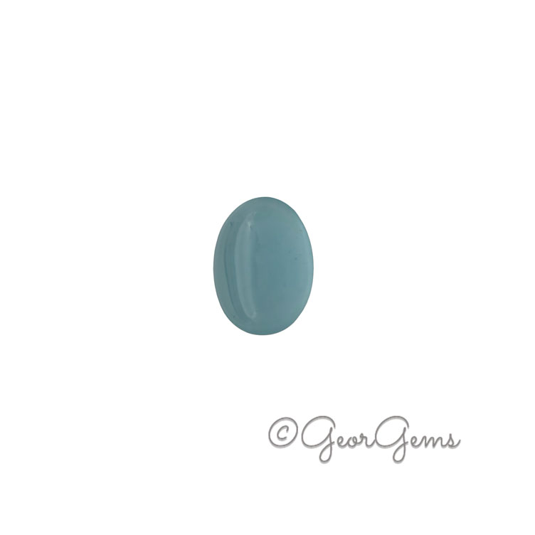 27408 9.03ct Aquamarine - Oval Cabochon