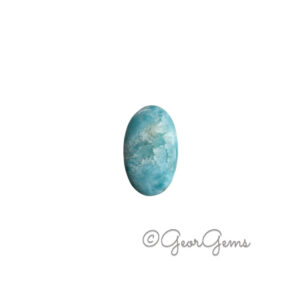 30.79ct Larimar - Oval Cabochon