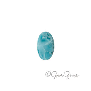 23.40ct Larimar - Oval Cabochon