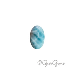 25.35ct Larimar - Oval Cabochon