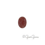 7.24ct Strawberry Quartz – Oval Cabochon