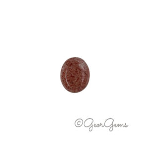5.65ct Strawberry Quartz – Oval Cabochon