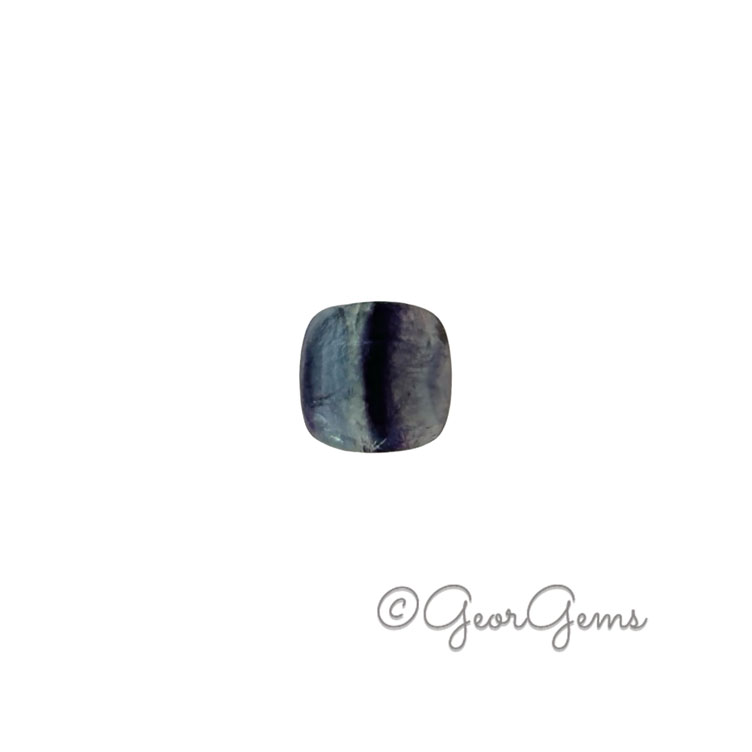 26947 1.80ct Fluorite - Cushion Cabochon