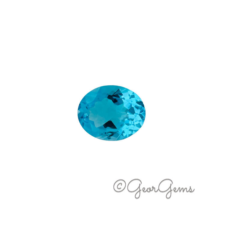 27471 4.05ct Swiss Blue Topaz - Oval