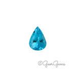 5.47ct Swiss Blue Topaz - Pear Shape