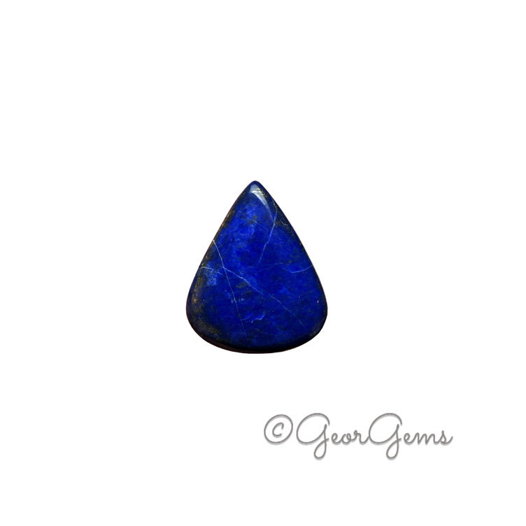 27737 28.83ct Lapis Lazuli - Pear Shape Cabochon