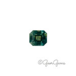 1.21ct Teal Sapphire - Emerald Cut