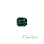 1.12ct Teal Sapphire - Radiant