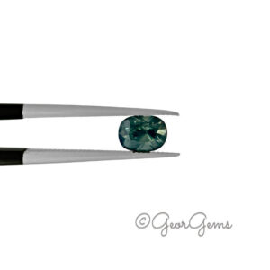 0.99ct Teal Sapphire - Cushion