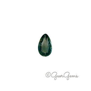 1.23ct Teal Sapphire - Pear Shape