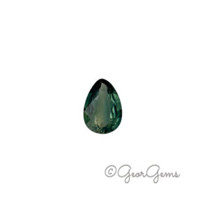 1.08ct Peacock Sapphire - Pear Shape