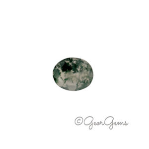 2.55ct Moss Agate - Oval