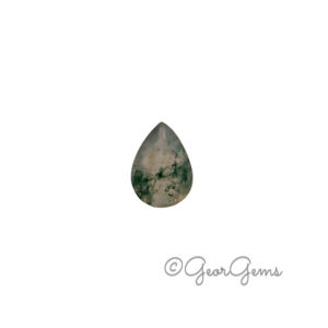 1.82ct Moss Agate - Pear Shape