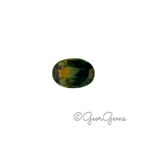 0.80ct Peacock Sapphire - Oval