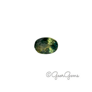 0.95ct Peacock Sapphire - Oval