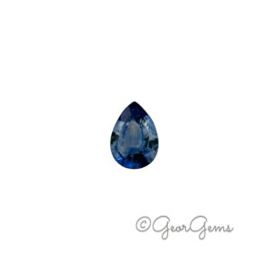 1.04ct Blue Sapphire - Pear Shape