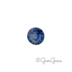 0.83ct Blue Sapphire - Round
