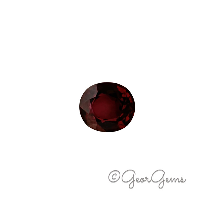 27830 1.39ct Ruby - Oval