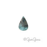 18.08ct Larimar - Pear Cabochon